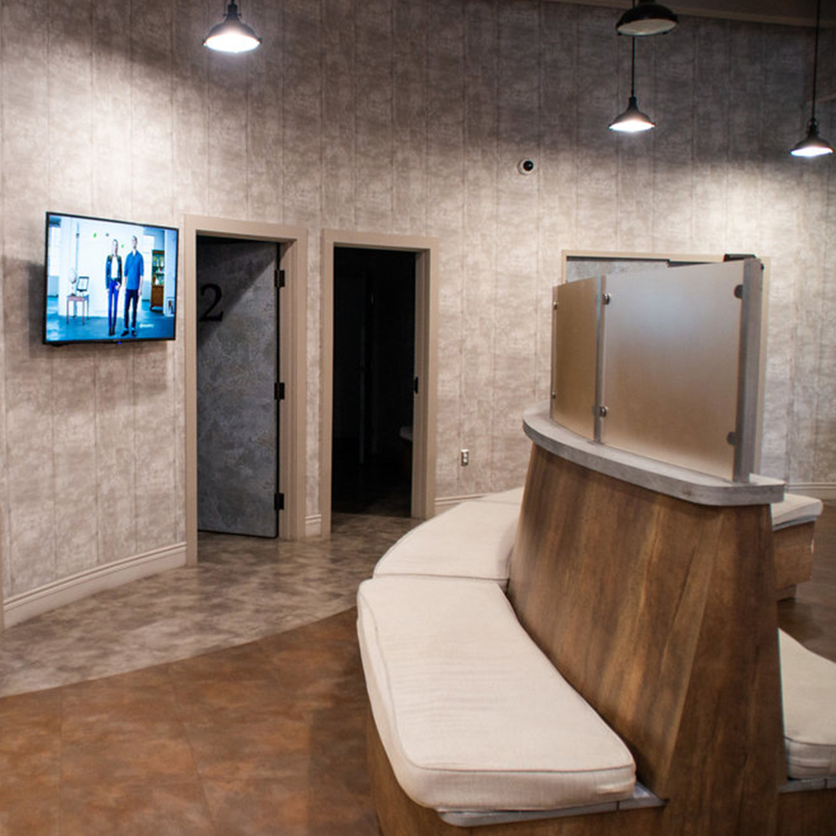 Interior waiting area